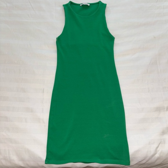 Zara Dresses & Skirts - Zara Green Bodycon Dress
